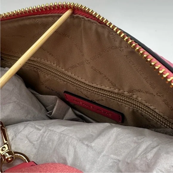 Michael Kors MK Jet Set Travel Medium Duffle Satchel Bag & Double Zip Wallet - Picture 10 of 14